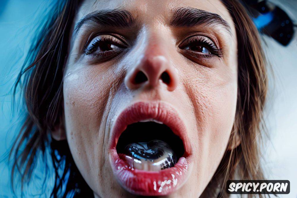 open mouth spermshot very much sperm shaved pussy cumshot inside mouth - #main