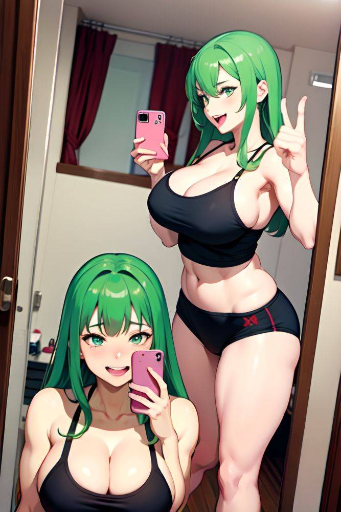 Anime Muscular Huge Boobs 50s Age Laughing Face Green Hair Straight Hair Style Light Skin Mirror Selfie Changing Room Side View Cumshot Schoolgirl 3669958932946321693 - AI Hentai - #main