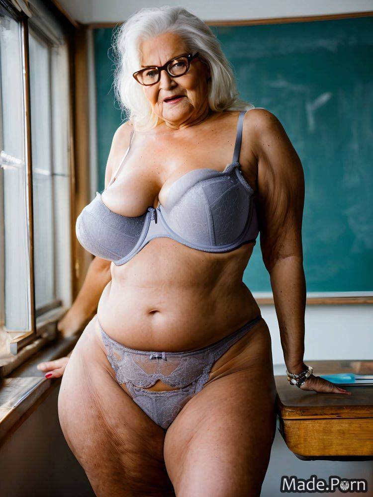 Classroom thick fat big hips flashing tits russian standing AI porn - #main