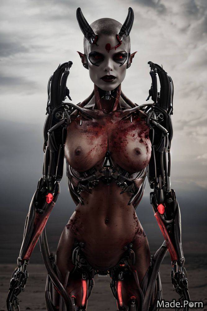 Nude cyborg pov angry witch goth post-apocalyptic AI porn - #main