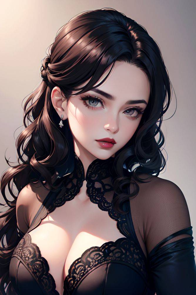 Anime Chubby Small Tits 60s Age Sad Face Blue Hair Ponytail Hair Style Light Skin Warm Anime Grocery Close Up View Bathing Nurse 3665741704106228088 - AI Hentai - #main