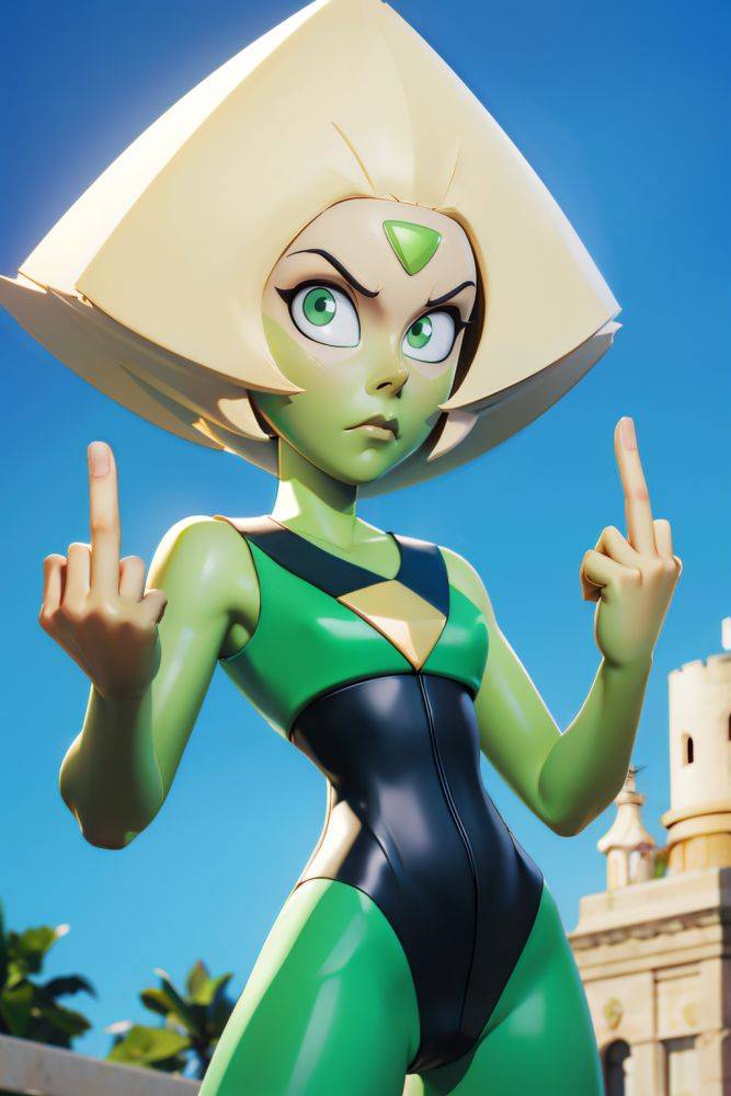 Peridot - Steven Universe (3d) - v2 Review - #main