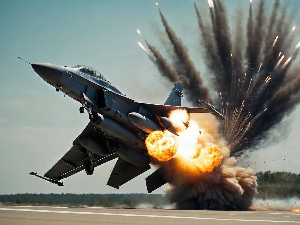 fighter jet exploding-4 - #main