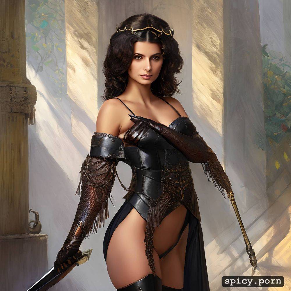 ilya kuvshinov morena baccarin concept art intricate photorealistic - #main
