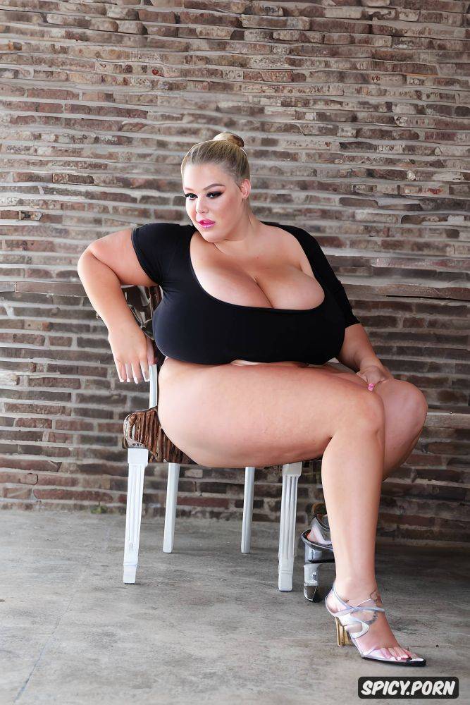 ssbbw tanned hair bun big ass indoors large fat belly realistic anatomy - #main