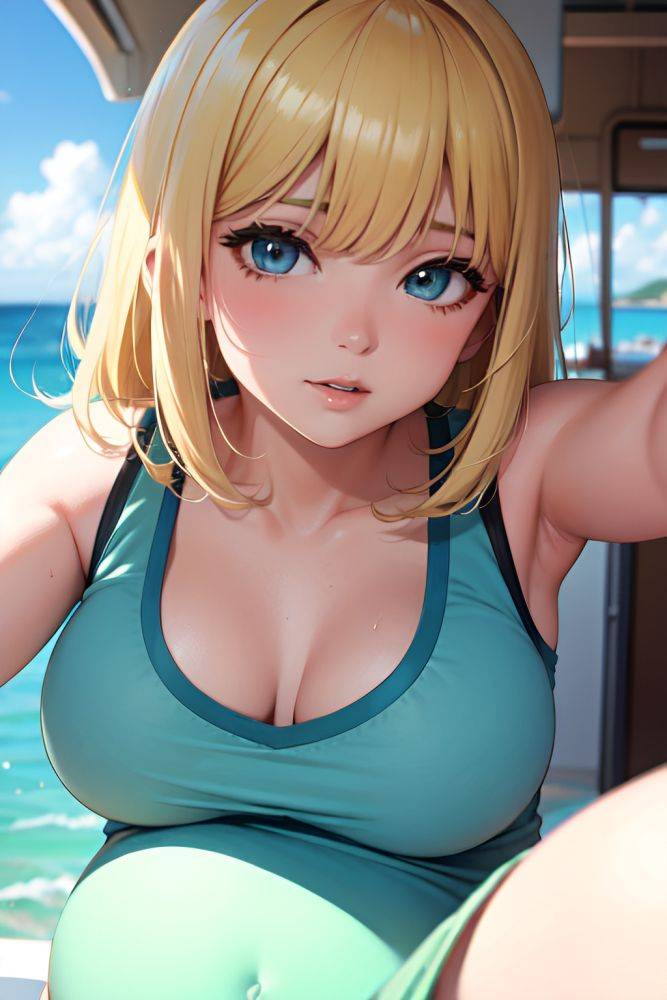Anime Pregnant Small Tits 70s Age Seductive Face Blonde Bangs Hair Style Light Skin Skin Detail (beta) Yacht Close Up View Jumping Teacher 3672494682129567922 - AI Hentai - #main