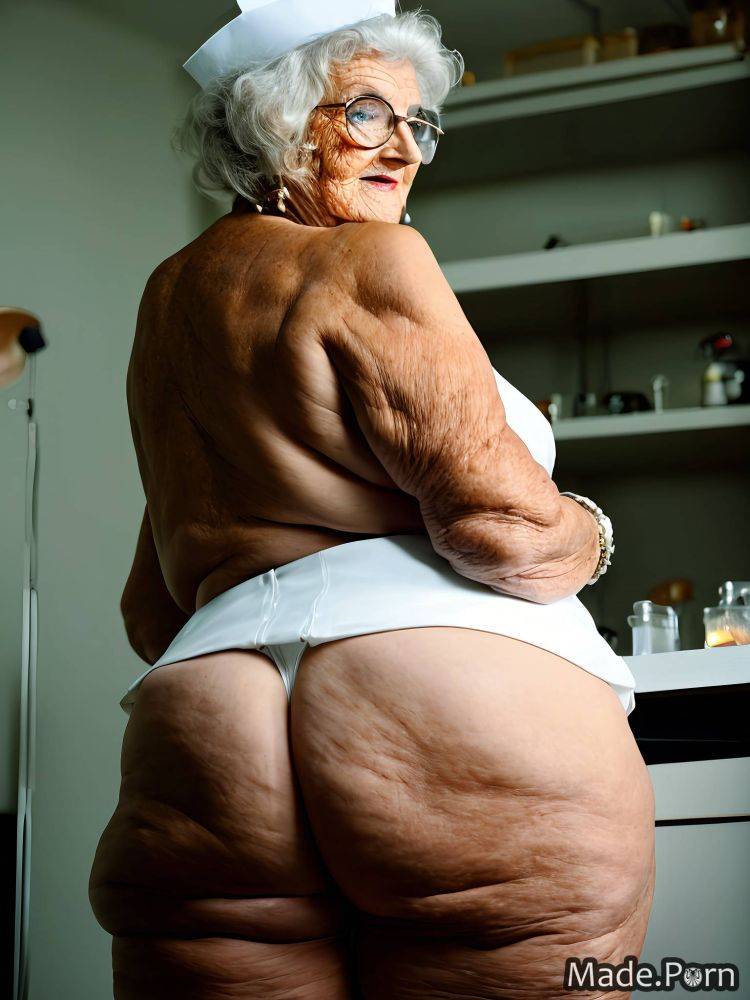 Mini skirt glasses big hips thick thighs chubby tall ssbbw AI porn - #main