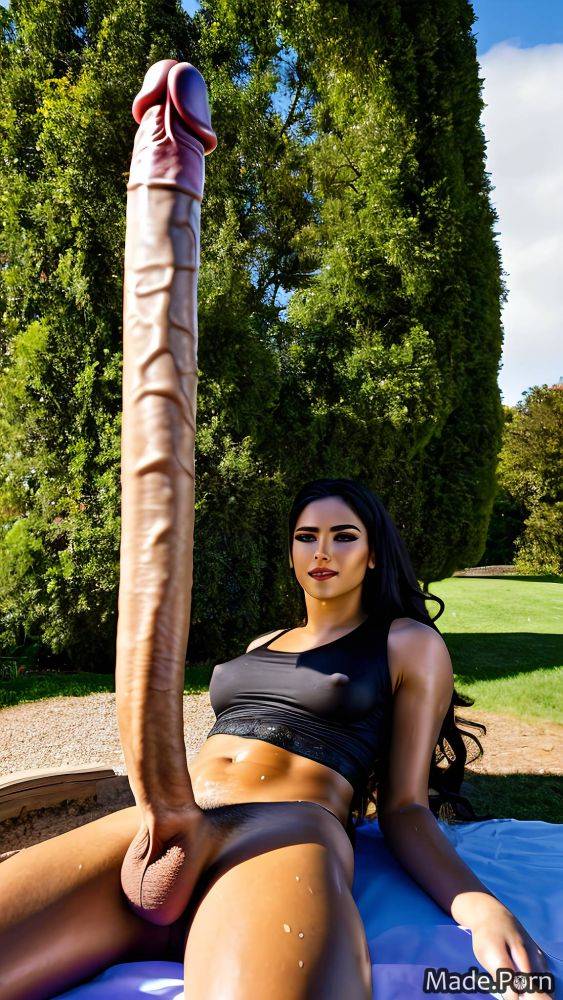 Cheerleader athlete athlete shemale black 18 sweat AI porn - #main