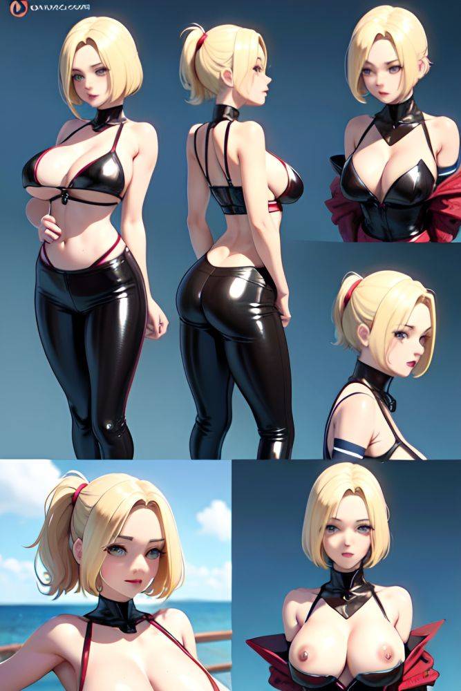 Anime Busty Small Tits 30s Age Orgasm Face Blonde Pixie Hair Style Light Skin 3d Club Side View Plank Latex 3673546090073790169 - AI Hentai - #main