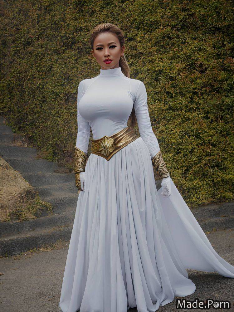 Movie lycra medieval fully clothed blonde coronation robes muscular AI porn - #main