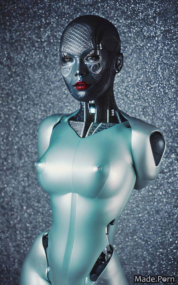 Robot facial leotard huge boobs viking red woman AI porn - #main