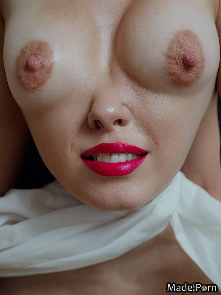 Lipstick 20 busty natural tits big tits perfect boobs photo AI porn - #main