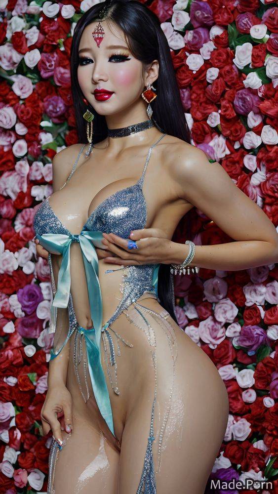 Nude nipples gyaru massage stripper flowers candlelight AI porn - #main