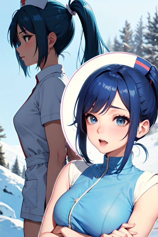 Anime Skinny Small Tits 40s Age Orgasm Face Blue Hair Ponytail Hair Style Light Skin Comic Snow Side View Cumshot Nurse 3676503175045588452 - AI Hentai - #main