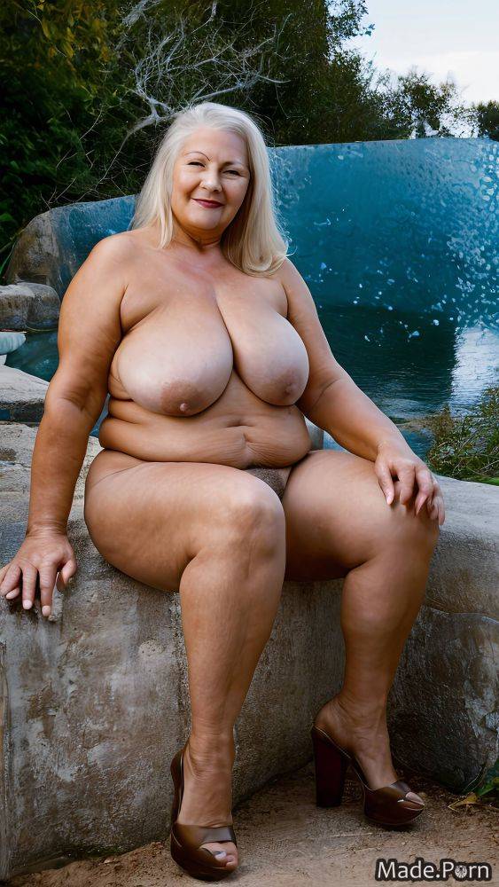 Fat made ssbbw woman big tits big hips huge boobs AI porn - #main