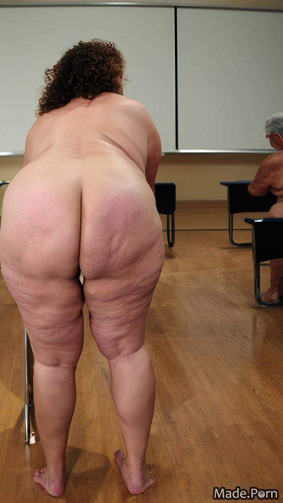 Bimbo slutty barefoot ssbbw nude 80 lecture hall AI porn - #main