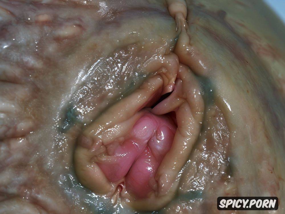 ultra realistic ultra detailed real natural colors detailed anatomy expressive faces old tourist wife cum in mouth exposes her prolapsed uterus and visibly inflamed cervix protruding from pussy again - #main