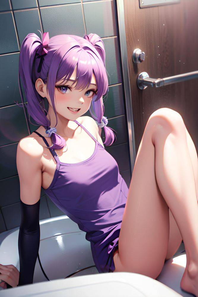 Anime Skinny Small Tits 18 Age Laughing Face Purple Hair Pigtails Hair Style Light Skin Vintage Shower Close Up View Spreading Legs Teacher 3680380241576775544 - AI Hentai - #main