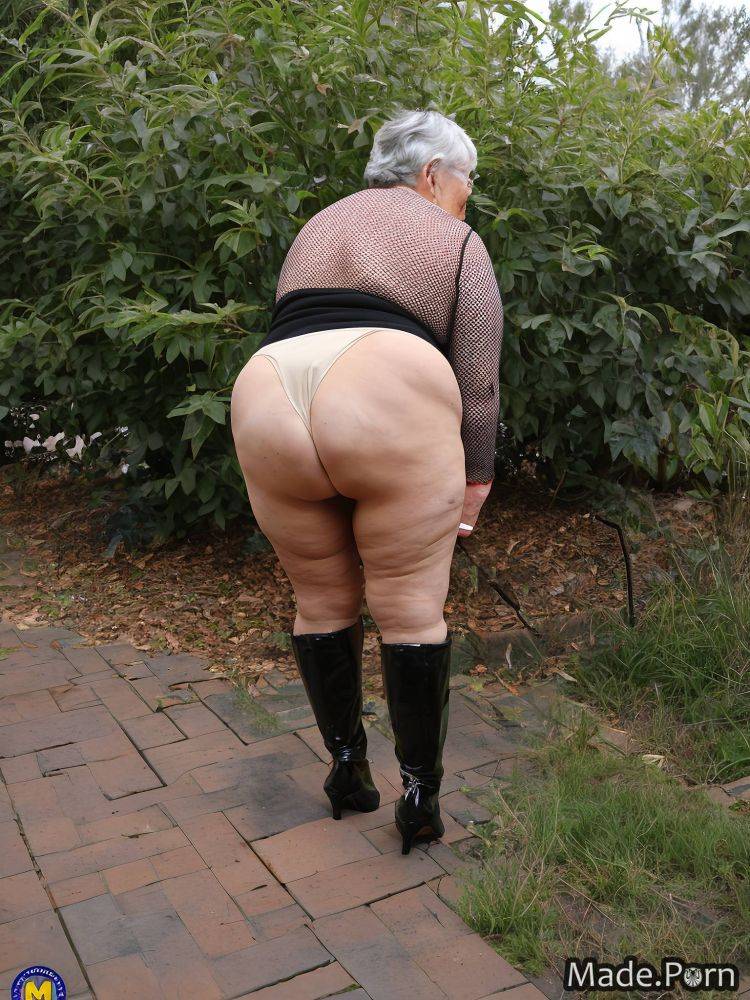 Ssbbw high heels big ass fetish photo thong pantyhose AI porn - #main