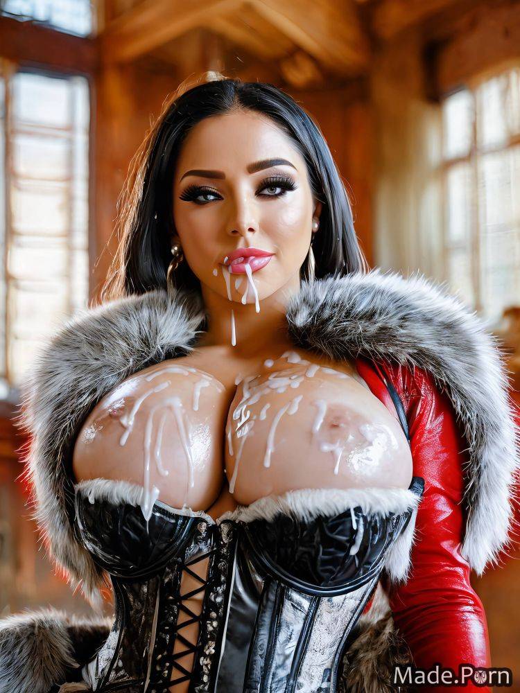 Huge boobs 20 woman caucasian gigantic boobs big tits carnaval AI porn - #main
