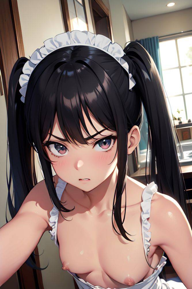 Anime Skinny Small Tits 80s Age Angry Face Black Hair Pigtails Hair Style Dark Skin Mirror Selfie Mountains Close Up View Cumshot Maid 3676742834264295810 - AI Hentai - #main