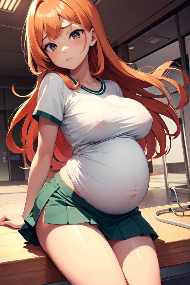 Anime Pregnant Small Tits 18 Age Sad Face Ginger Straight Hair Style Dark Skin Comic Hospital Front View Jumping Mini Skirt 3677025013602656978 - AI Hentai - #main