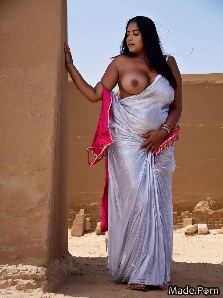 Pyramids of Giza, Egypt wedding tan lines fat chubby huge boobs gigantic boobs AI porn - #main