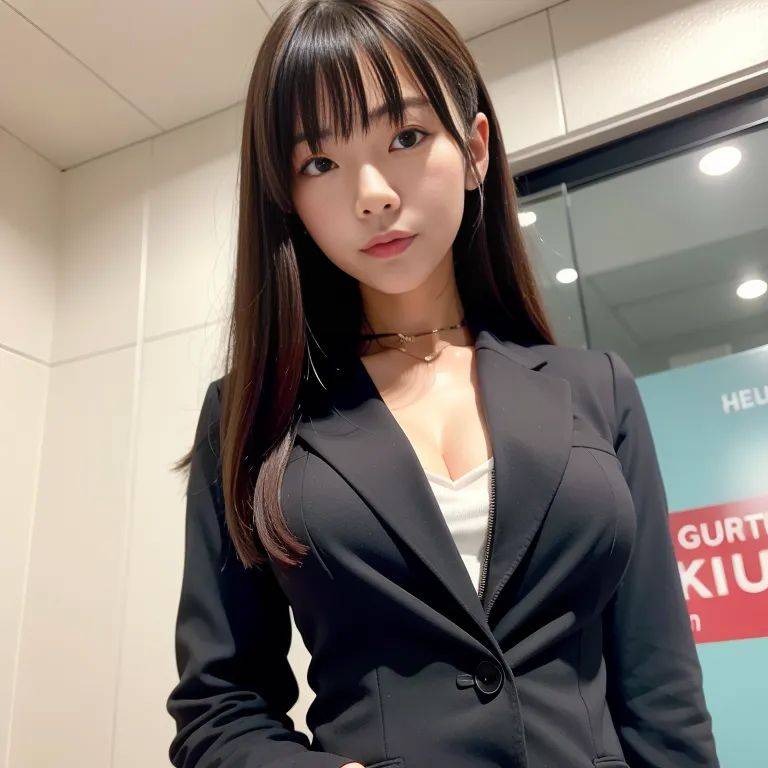 ,korean,woman,twenties,(RAW photo, best quality, masterpiece:1.1), (realistic, photo-realistic:1.2), ultra-detailed, ultra high res, physically-based rendering,hair behind ear,bangs,beautiful,cool,Looking at viewer,normal - #main