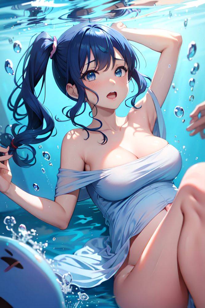 Anime Pregnant Small Tits 30s Age Orgasm Face Blue Hair Pigtails Hair Style Dark Skin Comic Underwater Close Up View On Back Teacher 3677647354372180540 - AI Hentai - #main