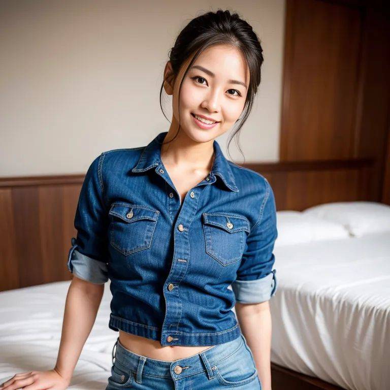 , japanese,woman,thirties,(RAW photo, best quality, masterpiece:1.1), (realistic, photo-realistic:1.2), ultra-detailed, ultra high res, physically-based rendering,short hair,slicked back,beautiful,(smile),(aegyo - #main