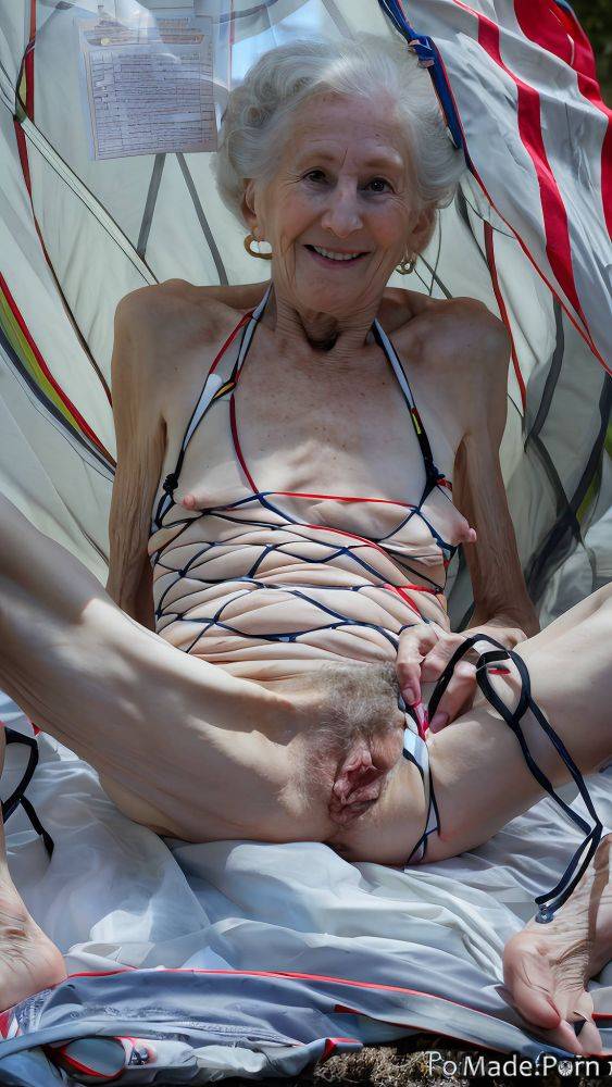 Nipples white spreading legs hairy white hair skinny jewelry AI porn - #main