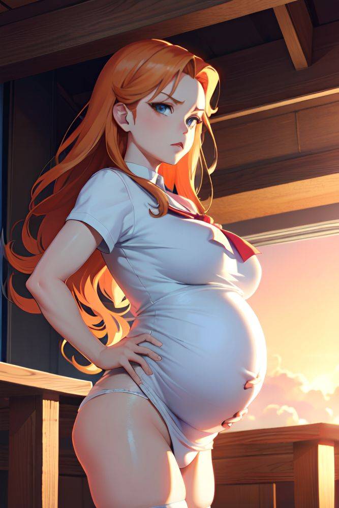 Anime Pregnant Small Tits 70s Age Serious Face Ginger Slicked Hair Style Light Skin Crisp Anime Yacht Front View Cumshot Stockings 3686982464870139511 - AI Hentai - #main