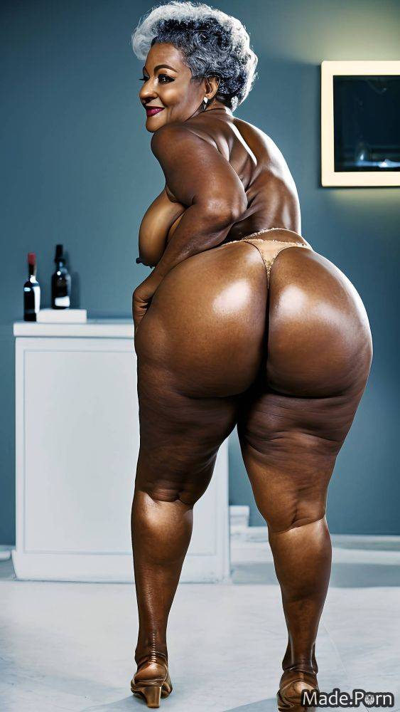 Long legs thick thighs ssbbw sideview thick fat thighs AI porn - #main