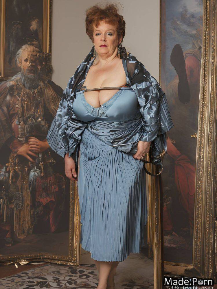 Huge boobs 60 vintage gigantic boobs impressed castle full shot AI porn - #main