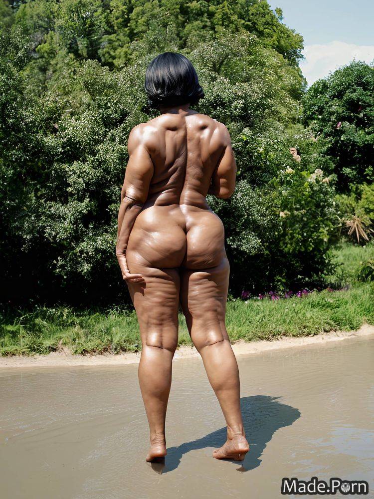 Bodybuilder classroom ssbbw sideview chubby thighs thick AI porn - #main