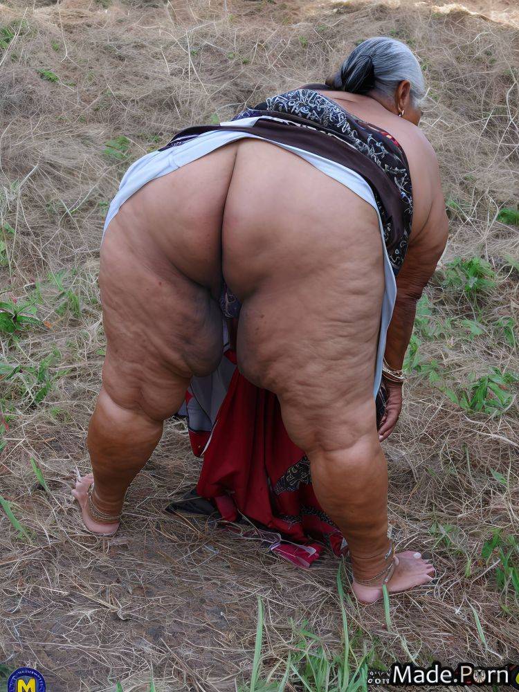 Barefoot photo sari big ass anklet woman 90 AI porn - #main