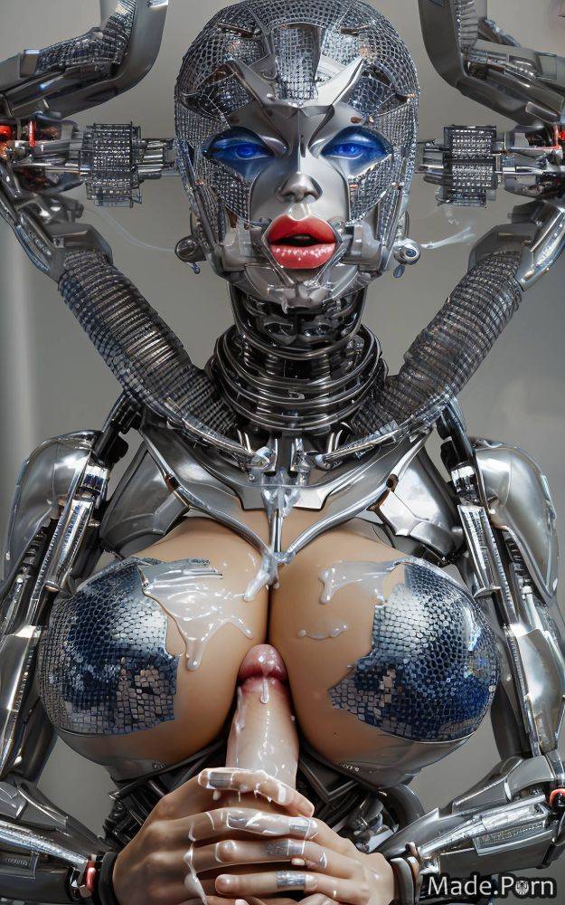 Perfect body big cock busty silver silver sci-fi black AI porn - #main