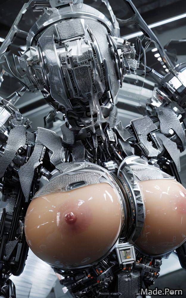 20 big cock sci-fi glass black shiny skin woman AI porn - #main