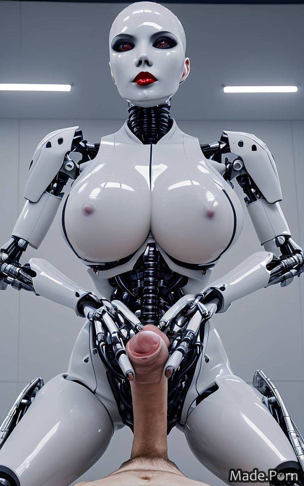 Red bukkake robot busty handjob gigantic boobs big ass AI porn - #main