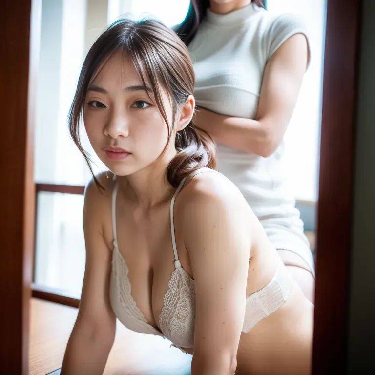 , japanese,(2women:2),twenties,(RAW photo, best quality, masterpiece:1.1), (realistic, photo-realistic:1.2), ultra-detailed, ultra high res, physically-based rendering,(adult:1.5) - #main