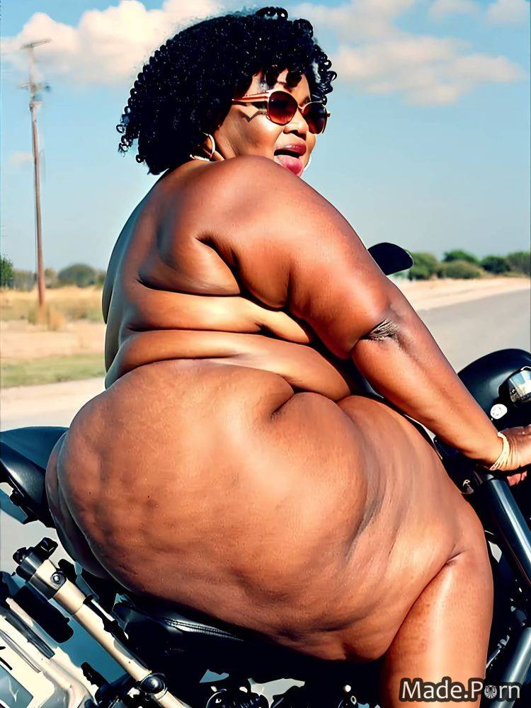 Slutty chubby thick thighs bimbo headphones african american ssbbw AI porn - #main