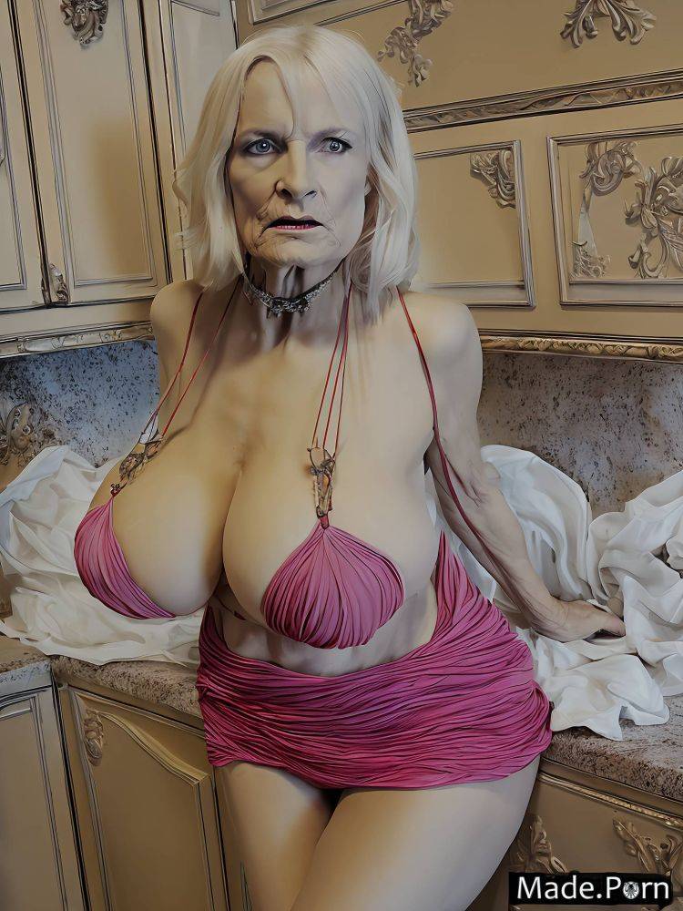 Creepy nude 90 woman topless gigantic boobs devil dark fantasy AI porn - #main