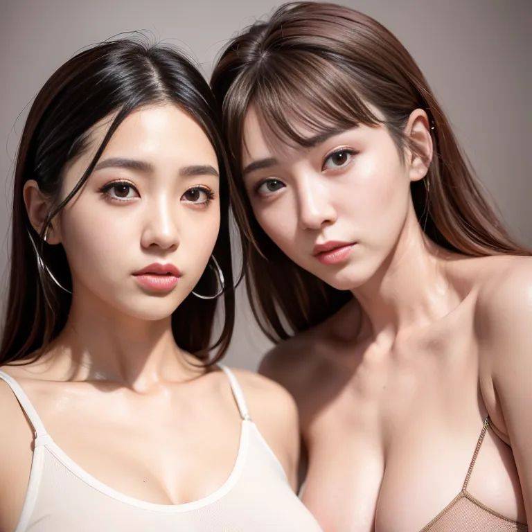 hkgirl, (kpop idol), ,(2women:2),aging,(RAW photo, best quality, masterpiece:1.1), (realistic, photo-realistic:1.2), ultra-detailed, ultra high res, physically-based rendering,(adult:1.5) - #main