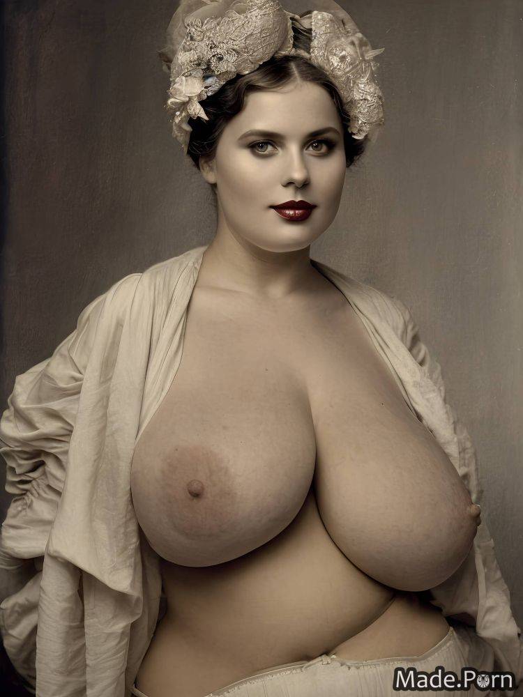 Thighs nipples saggy tits huge boobs big hips fat victorian AI porn - #main