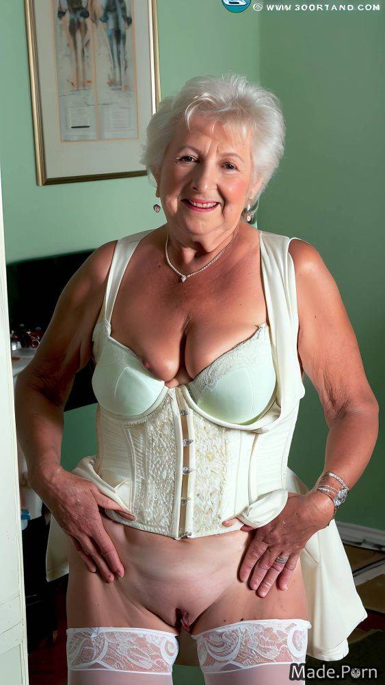 Threesome bukkake bondage corset creampie teacher woman AI porn - #main