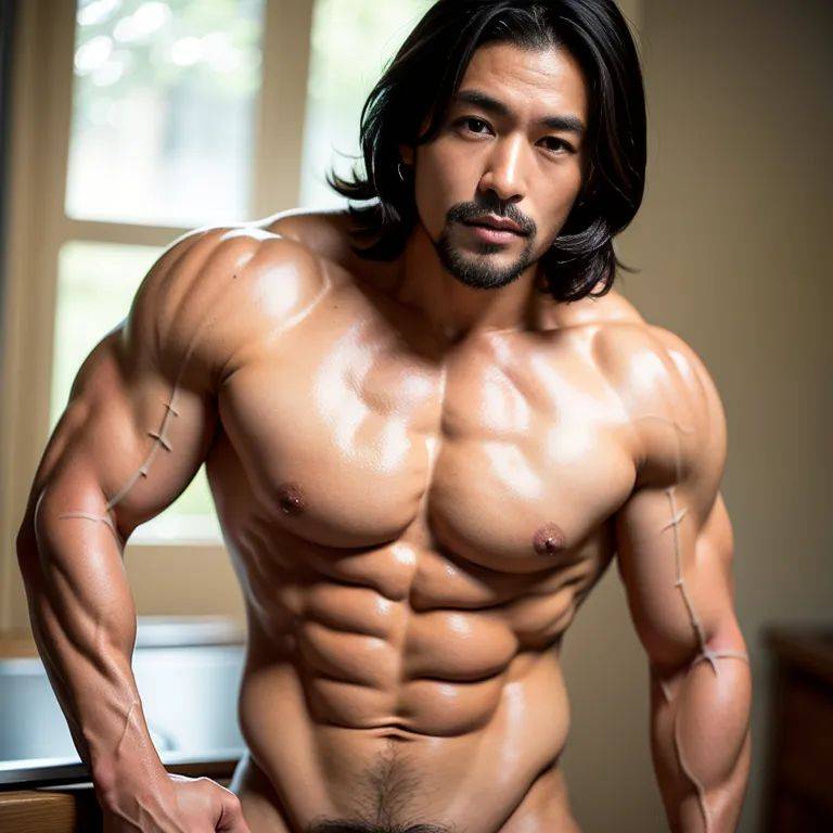 , japanese,manly man,twenties,(RAW photo, best quality, masterpiece:1.1), (realistic, photo-realistic:1.2), ultra-detailed, ultra high res, physically-based rendering,(adult:1.5) - #main