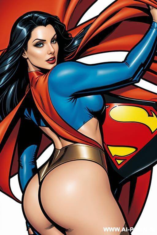 superwoman, comic book, big butt, cartoon - #main