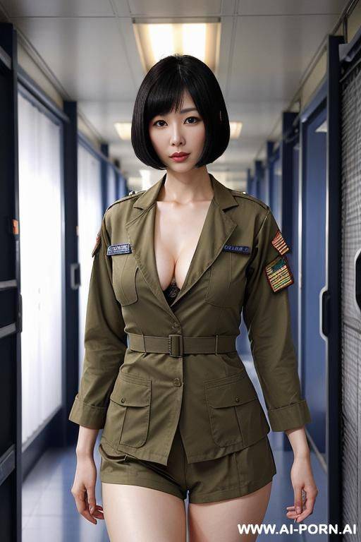 (place: military med bay); (clothes: military doctor) - #main