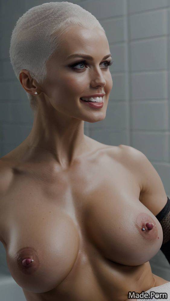 Topless close up huge boobs athlete bimbo red 20 AI porn - #main