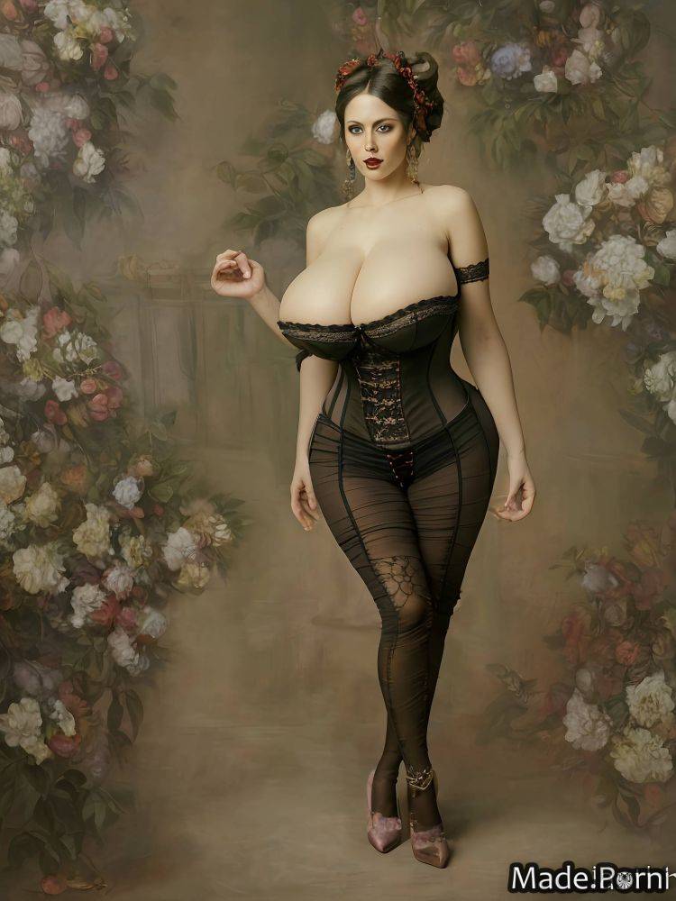 Big hips victorian goth fat huge boobs thighs fantasy AI porn - #main